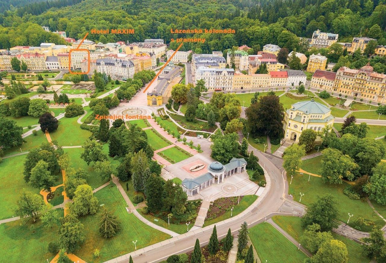 Hotel Maxim Mariánské Lázně Exteriör bild